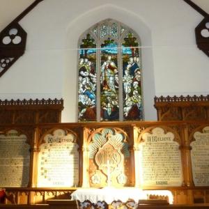 Altar table Reredos 1895