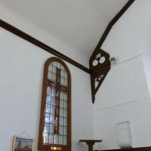 St Marys Church Window Credence Table Prayer Desk